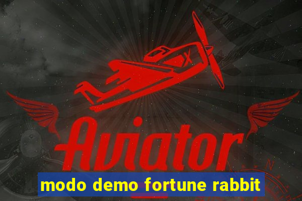 modo demo fortune rabbit